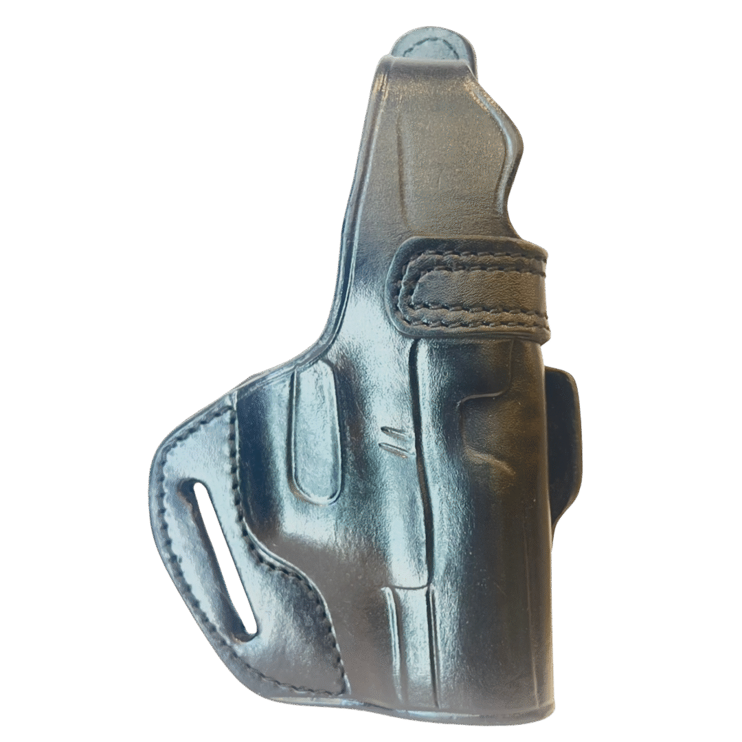 بيت مسدس من الجلد الطبيعي بقفل إبهام -هواة الصيد