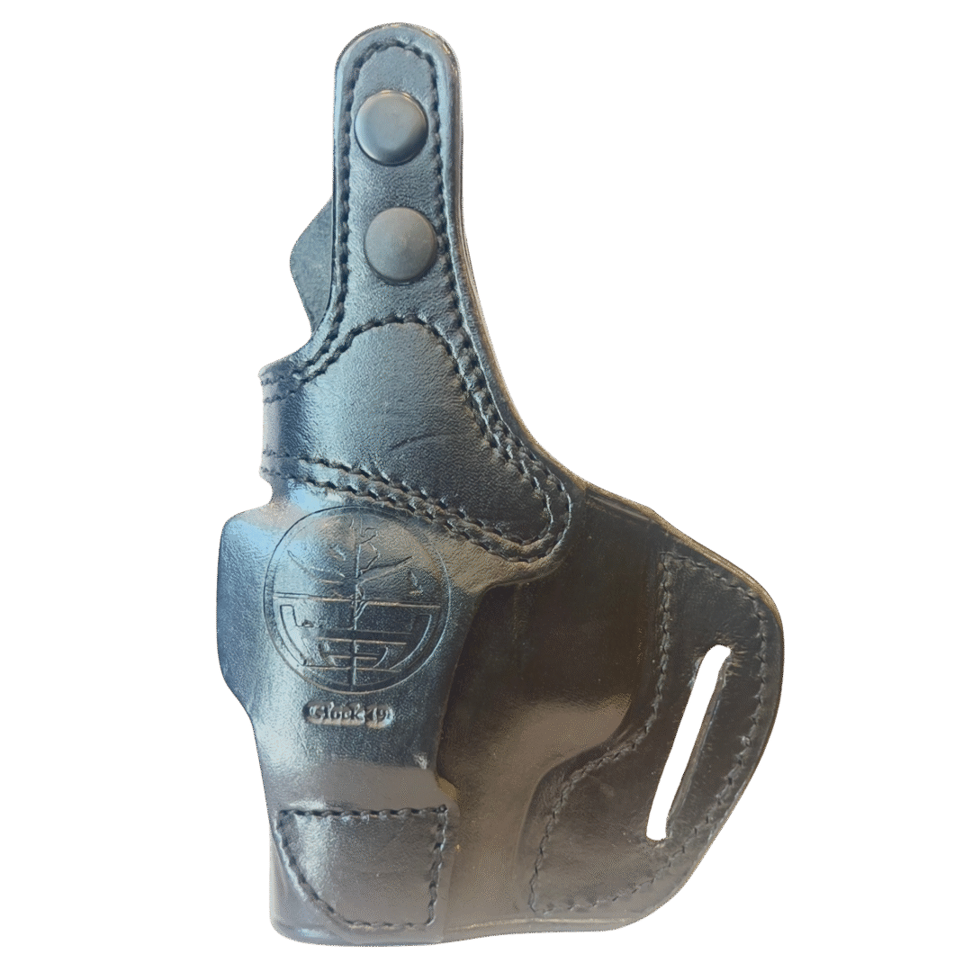 بيت مسدس من الجلد الطبيعي بقفل إبهام -هواة الصيد