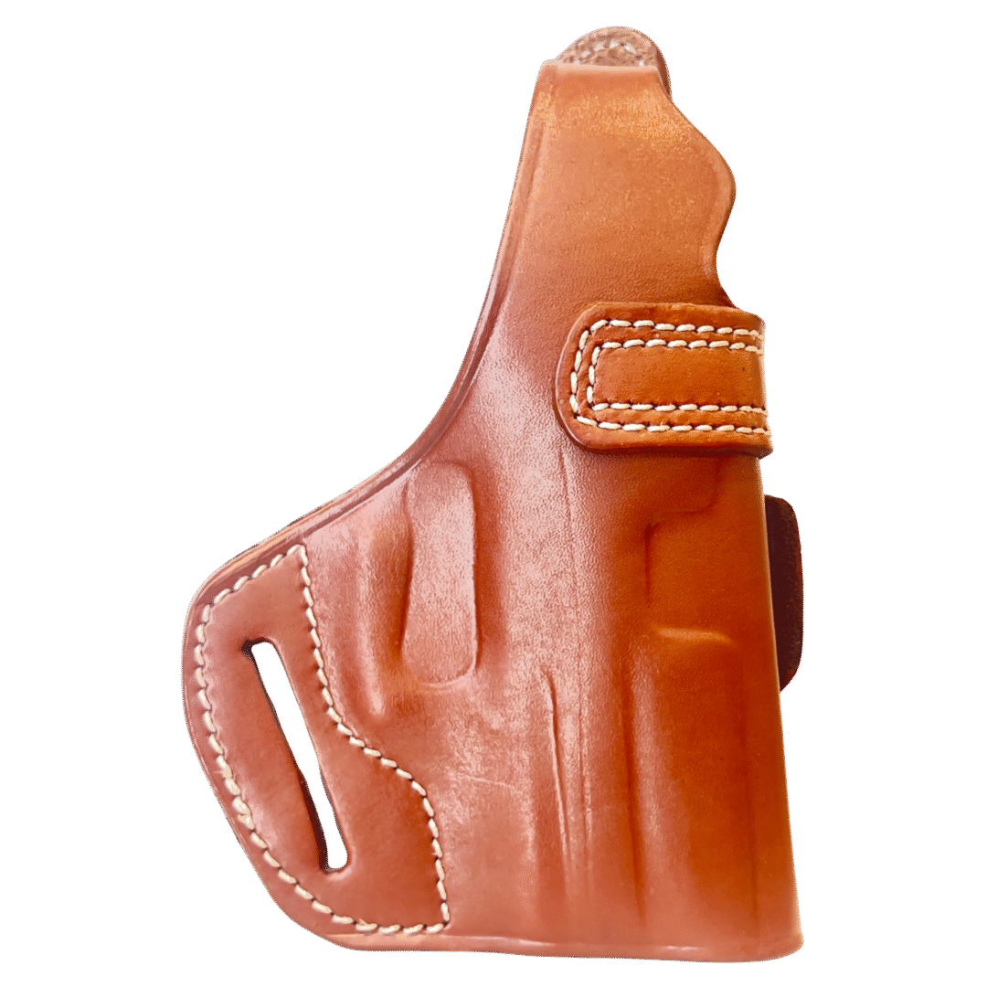 بيت مسدس من الجلد الطبيعي بقفل إبهام -هواة الصيد