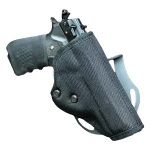 بيت مسدس خصر خارجي بقماش صناعي مطوّر – مع نظام أمان