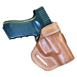 بيت مسدس من الجلد الطبيعي للحمل الخارجي OWB