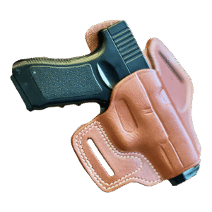 بيت مسدس من الجلد الطبيعي بأسلوب Pancake للحمل الخارجي OWB