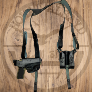 جناد افقي جلد اسود طبيعي على الكتف