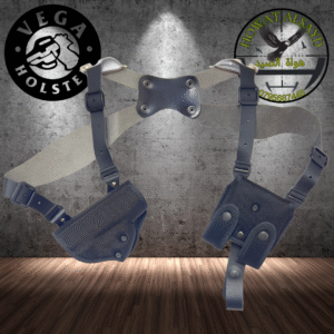 جناد مسدس مشط كتان اسود ايطالي على الكتف