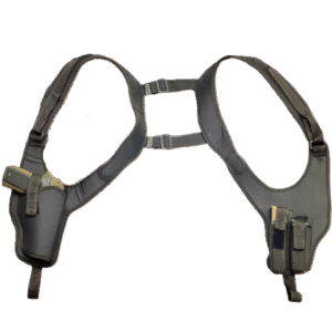 جناد كتان لحمل مسدس ومخزنين اضافيين